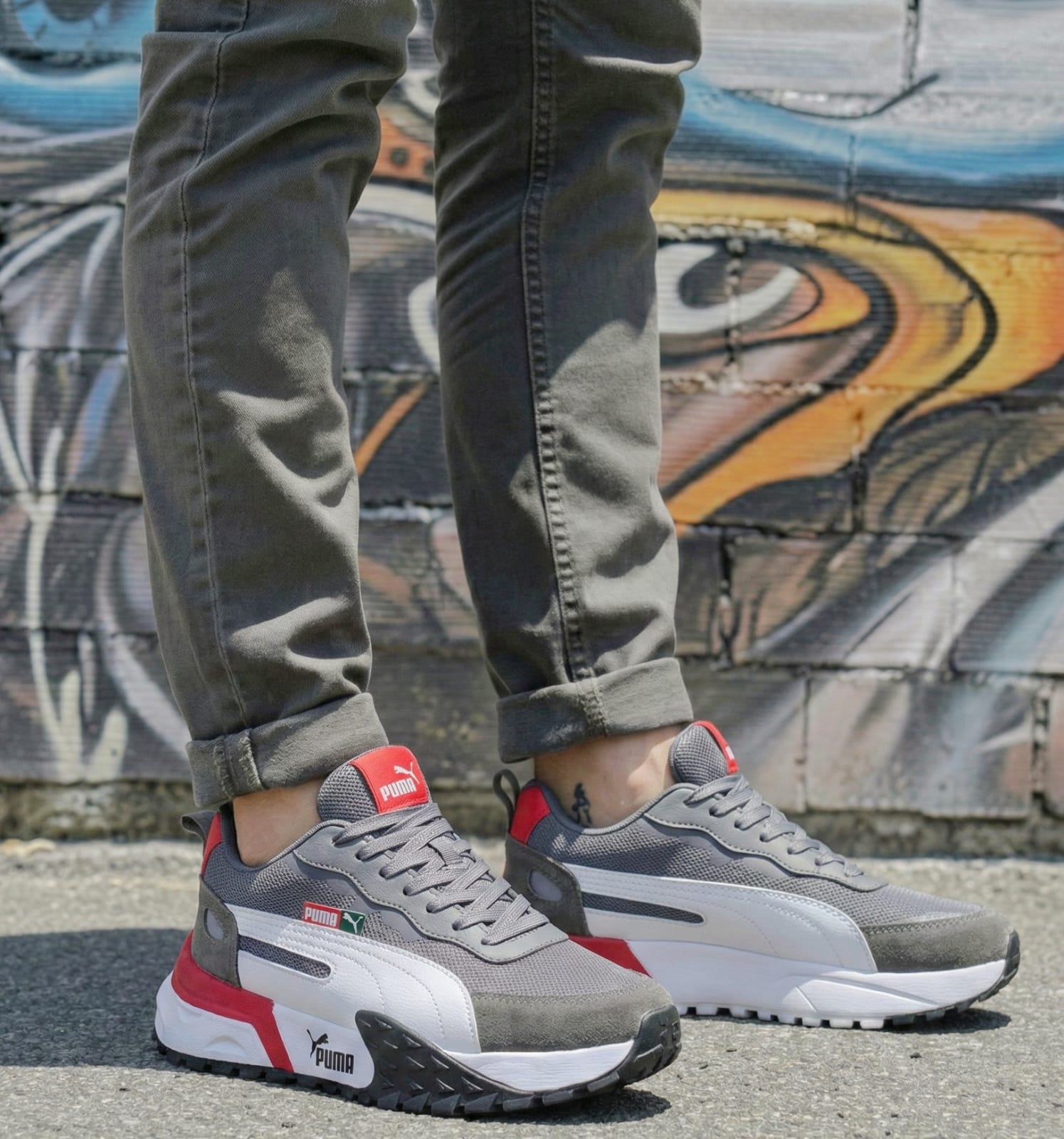 PUMA RS-X EFECT color GrisRojo
